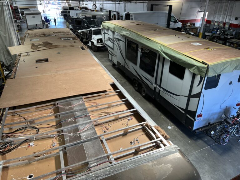 RV Roof Repair Shop